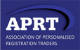 Member of the Association of Personalised Registration Traders